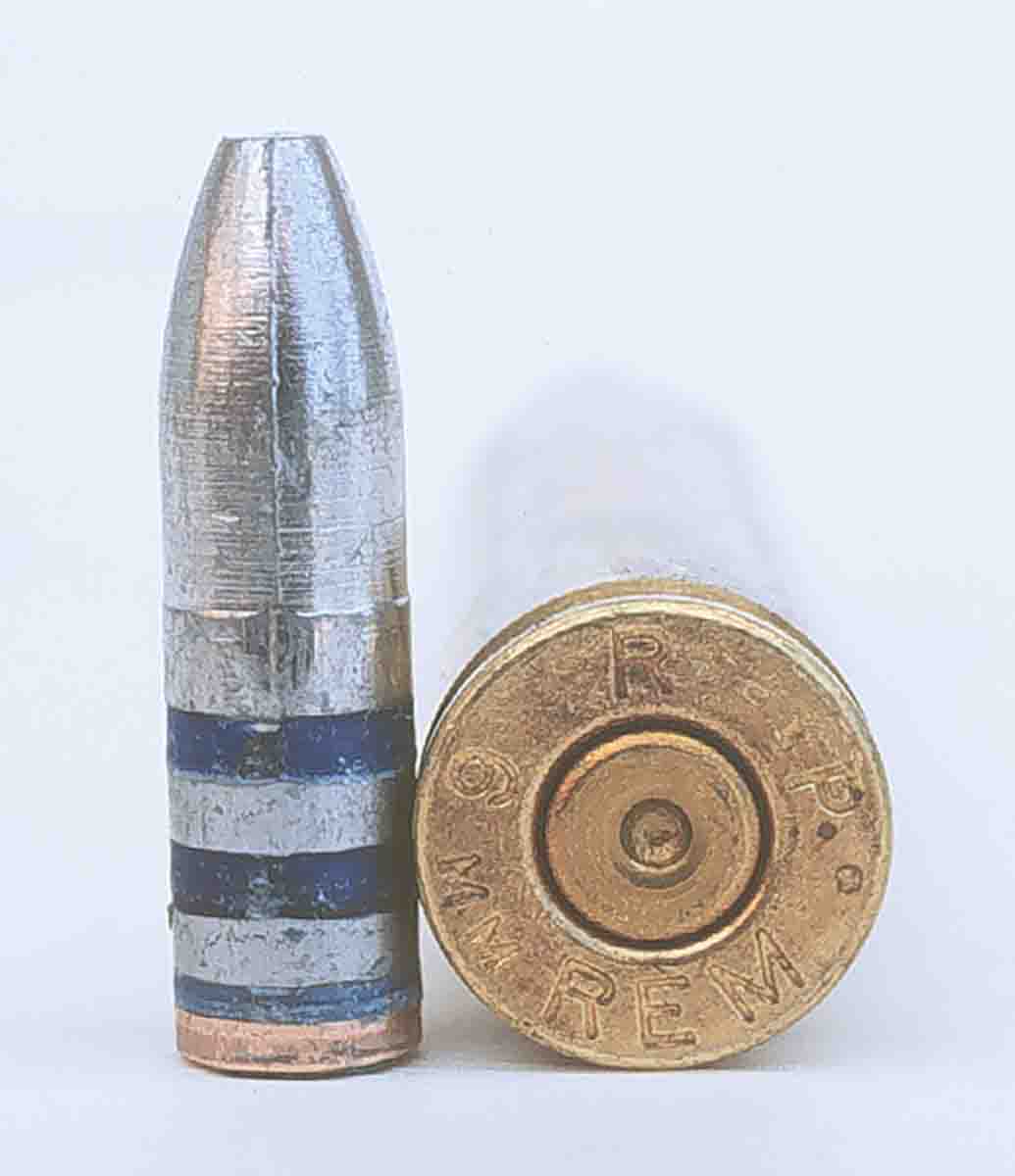 The RCBS 95-grain bullet shot very well from the 6mm Remington. Half the loads grouped under one inch.